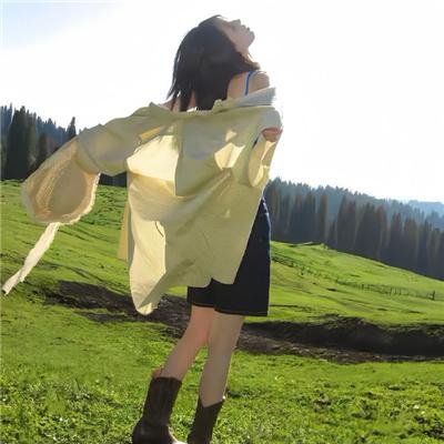 女孩舞步